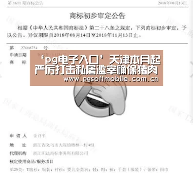 ‘pg电子入口’天津本月起严厉打击私屠滥宰确保猪肉放心(图2) pg电子app